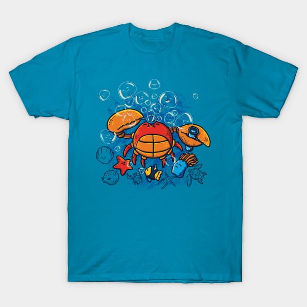 Soap Jellyfishes T-Shirt by LetterQ